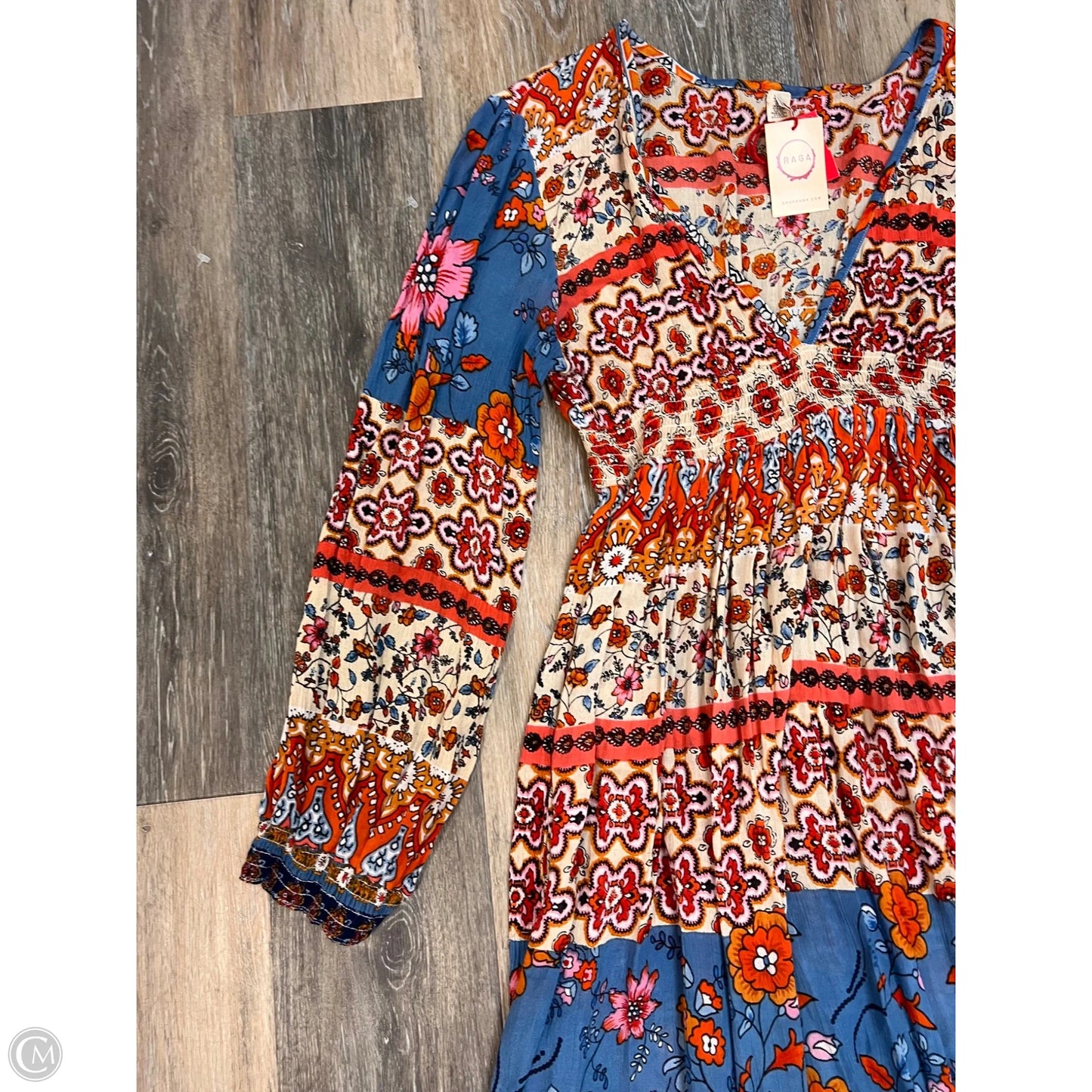 Dress Casual Maxi By Raga In Multi-colored, Size: M