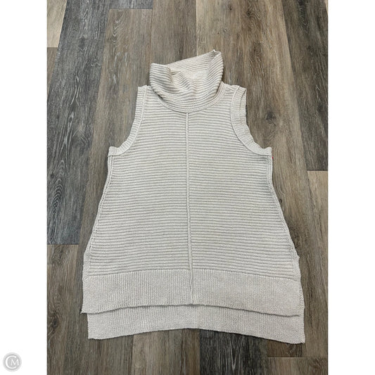 Sweater Short Sleeve By Tribal In Cream, Size: S