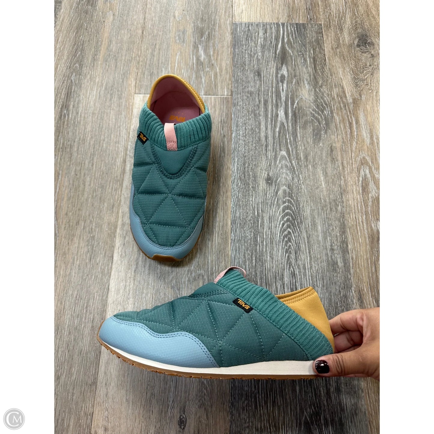Shoes Athletic By Teva In Green, Size: 7