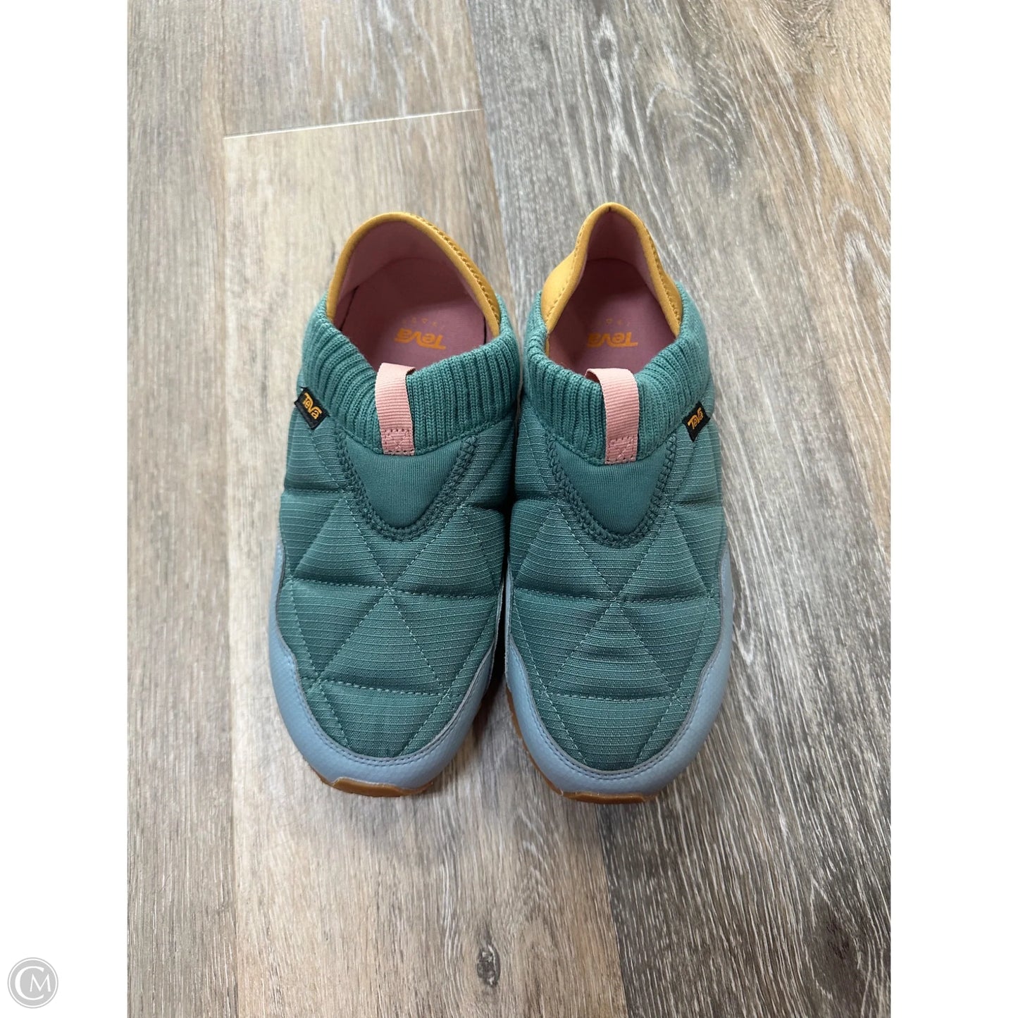 Shoes Athletic By Teva In Green, Size: 7