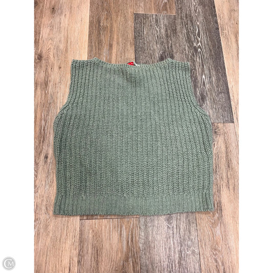 Sweater Short Sleeve By Abercrombie And Fitch In Green, Size: Xs