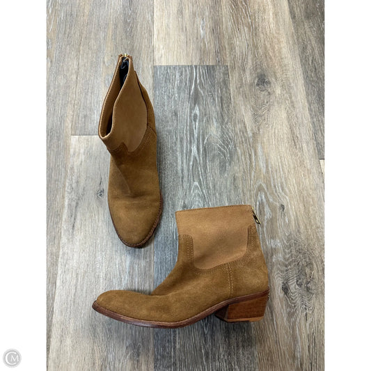 Boots Ankle Heels By Zadig And Voltaire In Tan, Size: 6