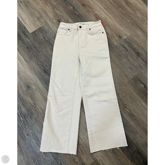 -Jeans Wide Leg By Oliver Logan In Cream, Size: 1/25