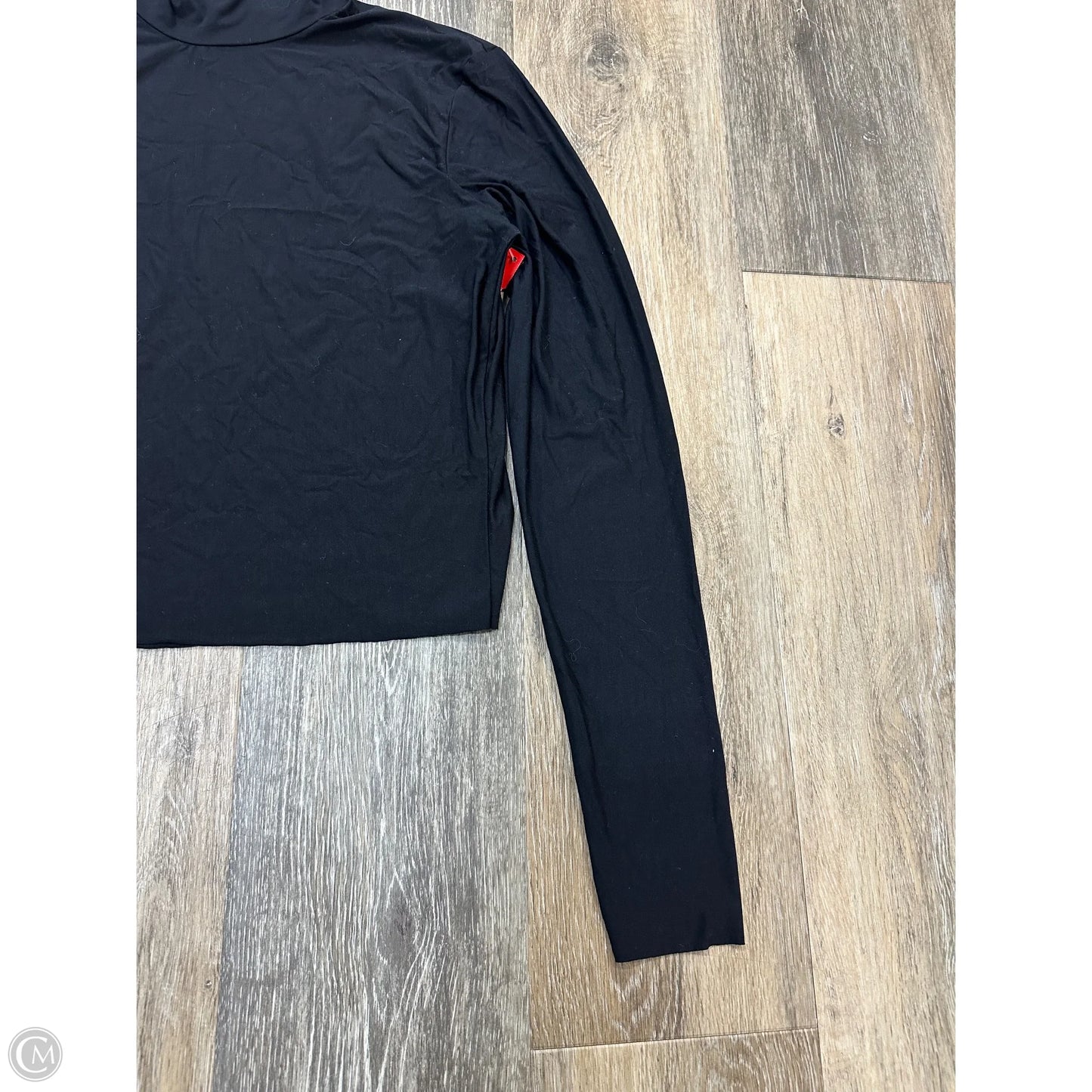 Top Long Sleeve By Commando In Black, Size: S