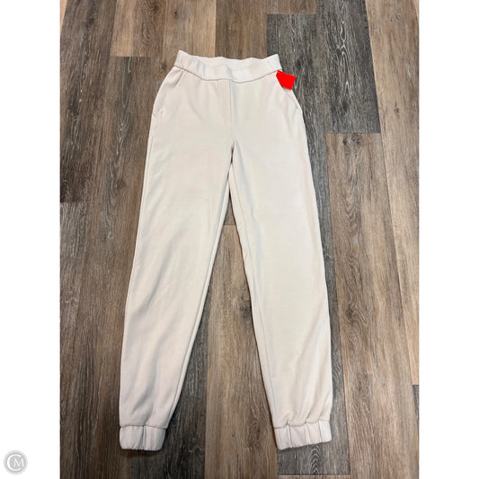 Athletic Pants By Lululemon In Cream, Size: 2
