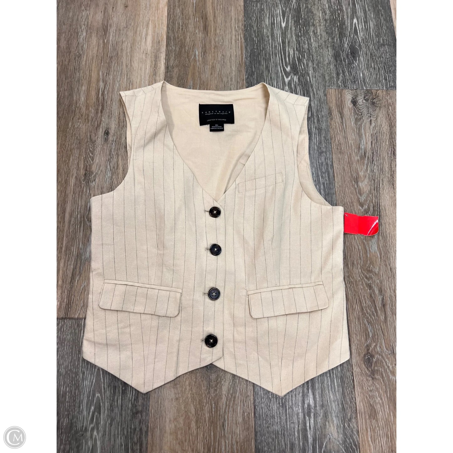 Vest Other By Sanctuary In Tan, Size: Xs