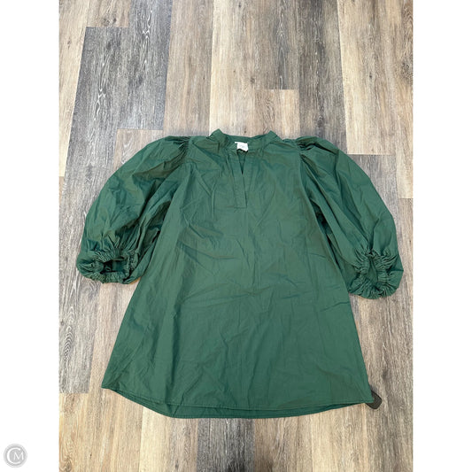 Dress Casual Short By Pomander Place In Green, Size: Xl