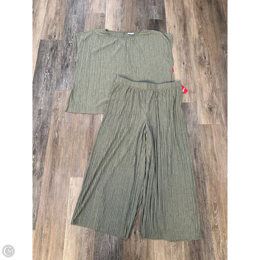 Pants Set 2pc By Pure Jill In Green, Size: Xl