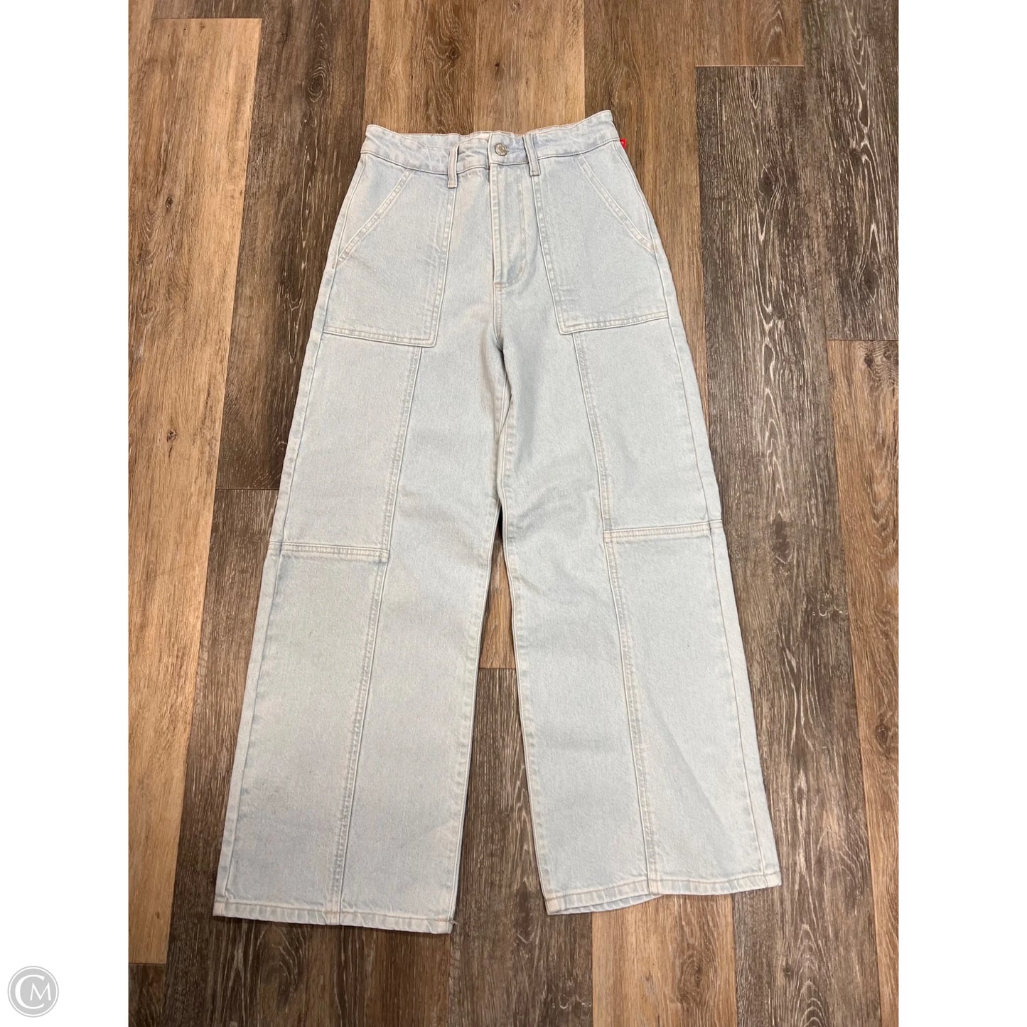 Jeans Wide Leg By Rails In Blue Denim, Size: 4