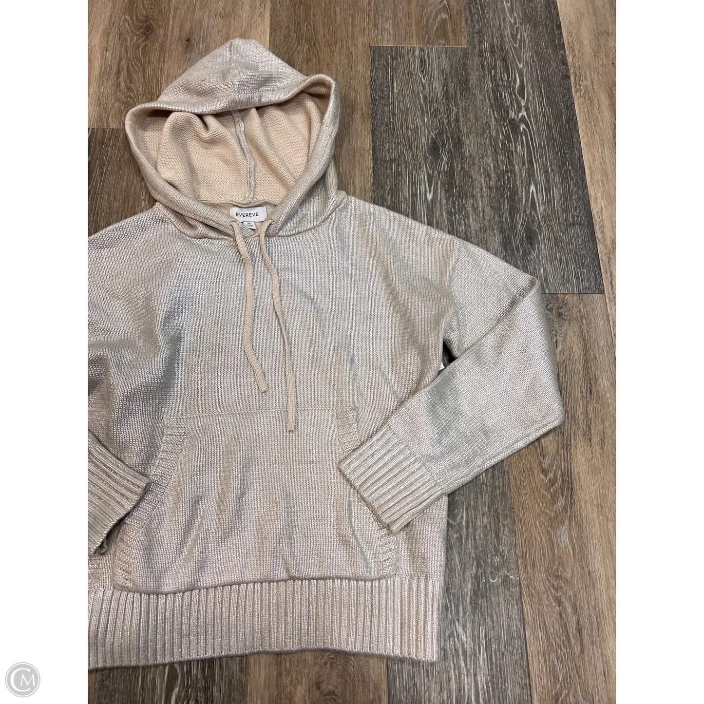 Sweater By Evereve In Silver, Size: Xs