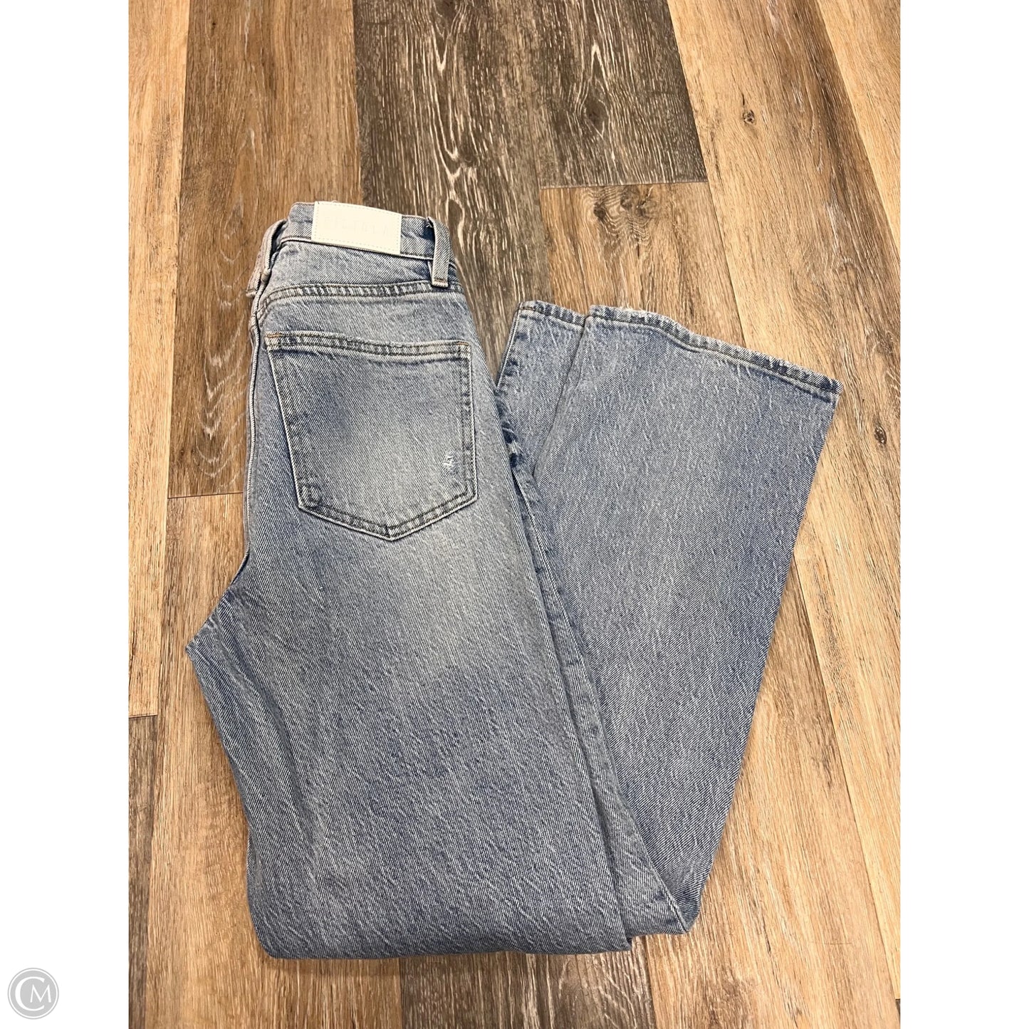 Jeans Straight By Pistola In Blue Denim, Size: 1/25