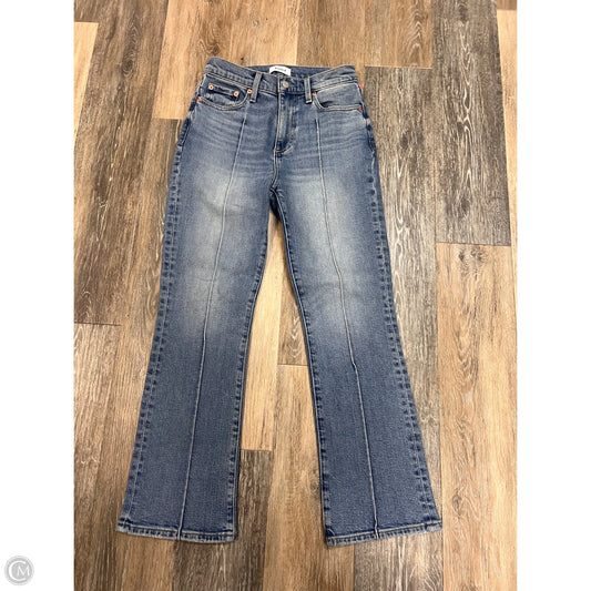 Jeans Straight By Pistola In Blue Denim, Size: 1/25