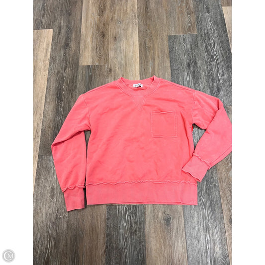 Top Long Sleeve By Evereve In Pink, Size: S