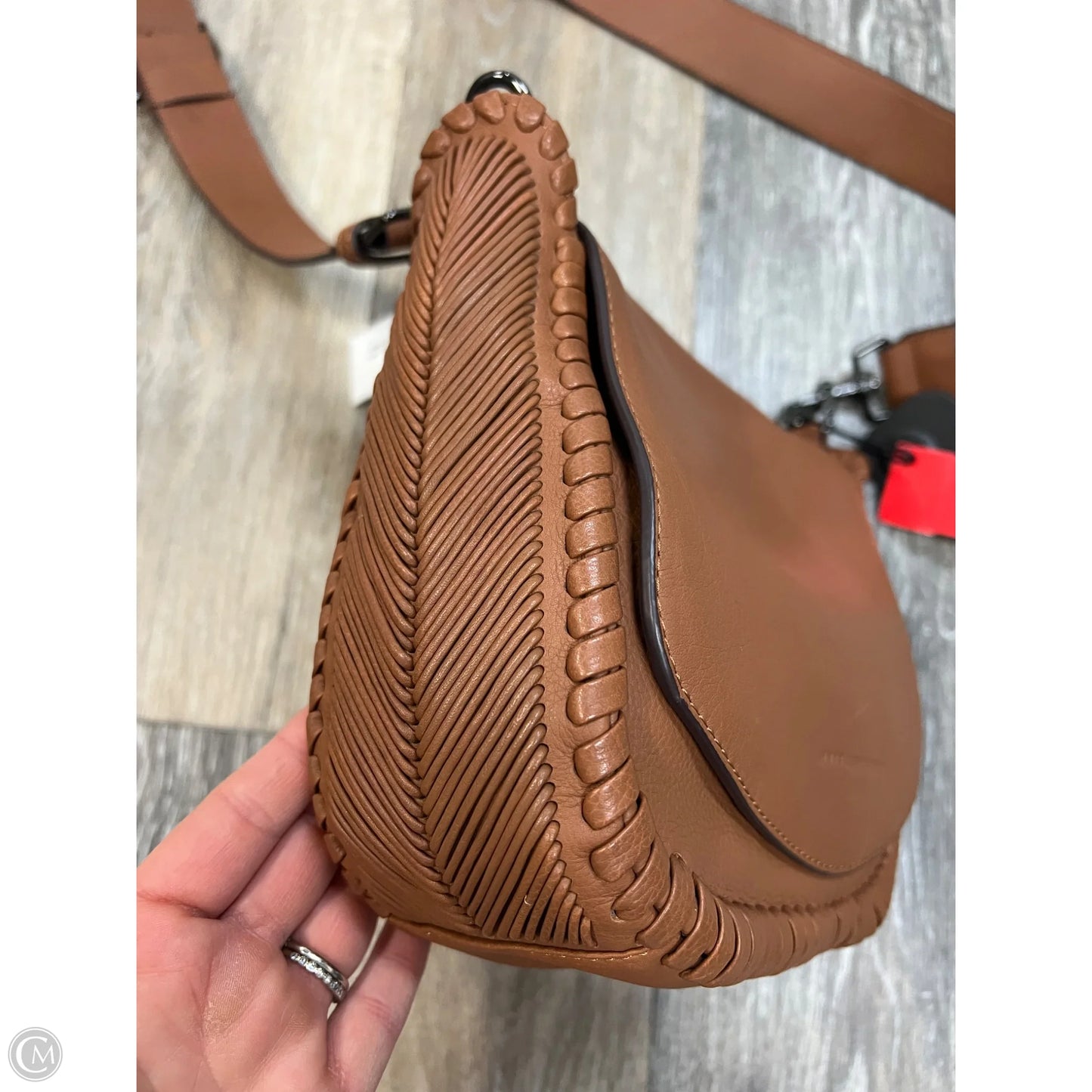 Crossbody Leather By Aimee Kestenberg, Size: Medium