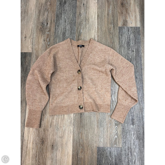 Sweater Cardigan By Quince In Tan, Size: S