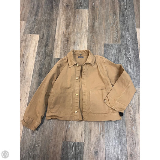 Jacket Denim By Dl1961 In Tan, Size: M