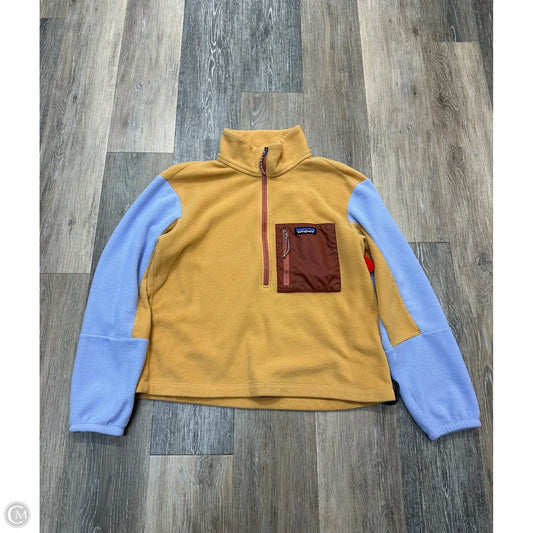 Athletic Fleece By Patagonia In Purple & Yellow, Size: S