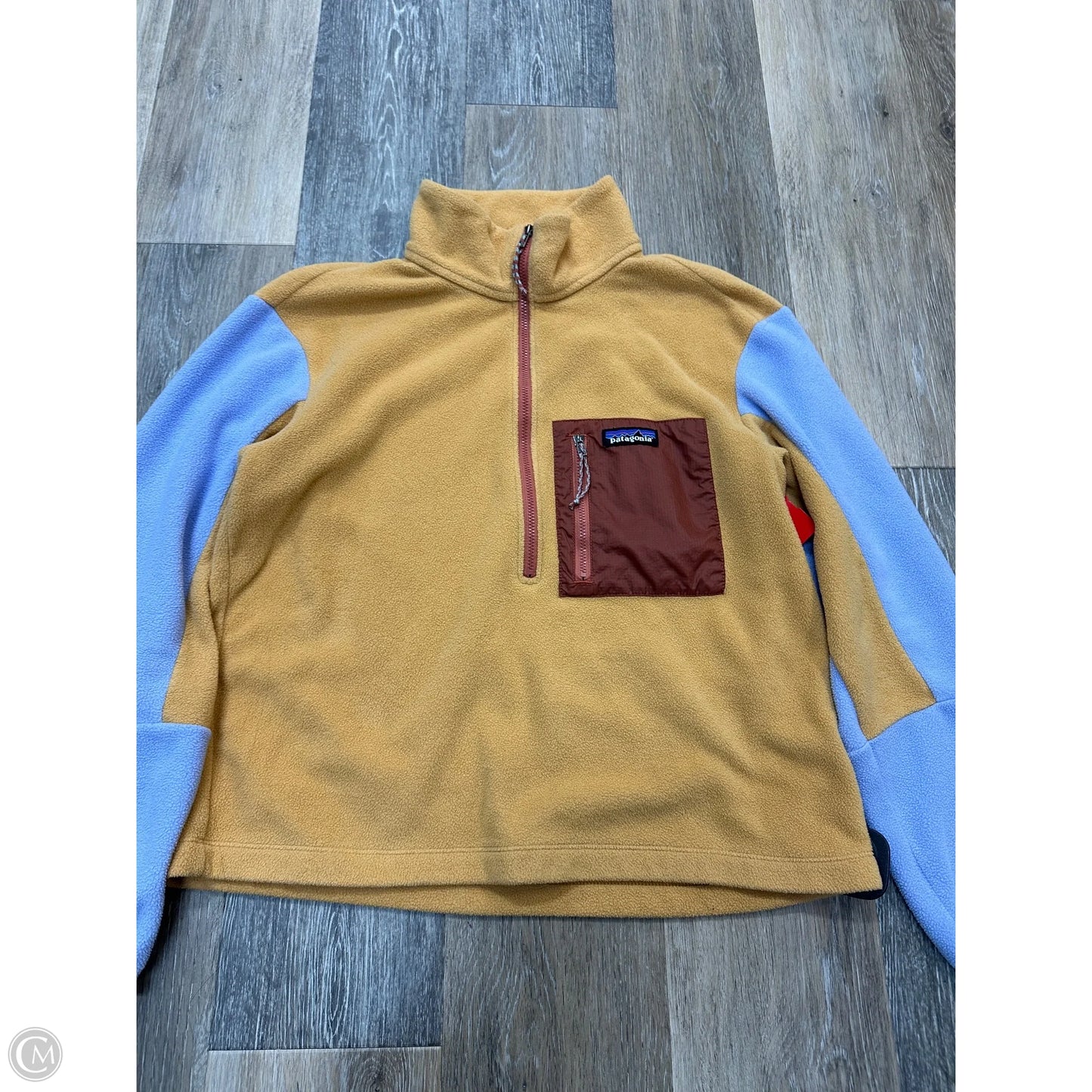 Athletic Fleece By Patagonia In Purple & Yellow, Size: S