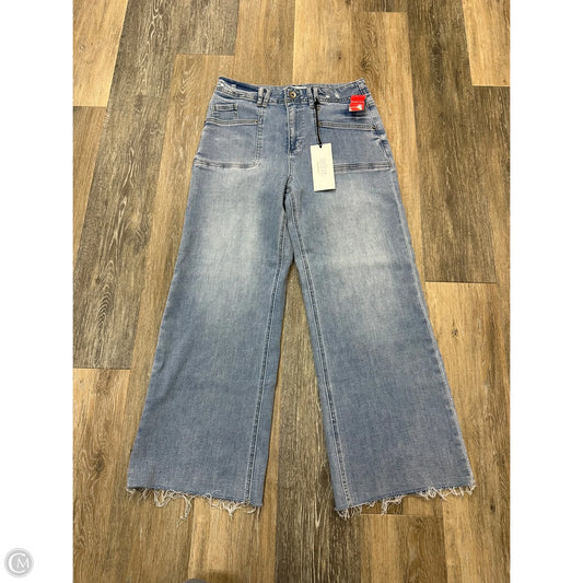 Jeans Wide Leg By Mica In Blue Denim, Size: 8