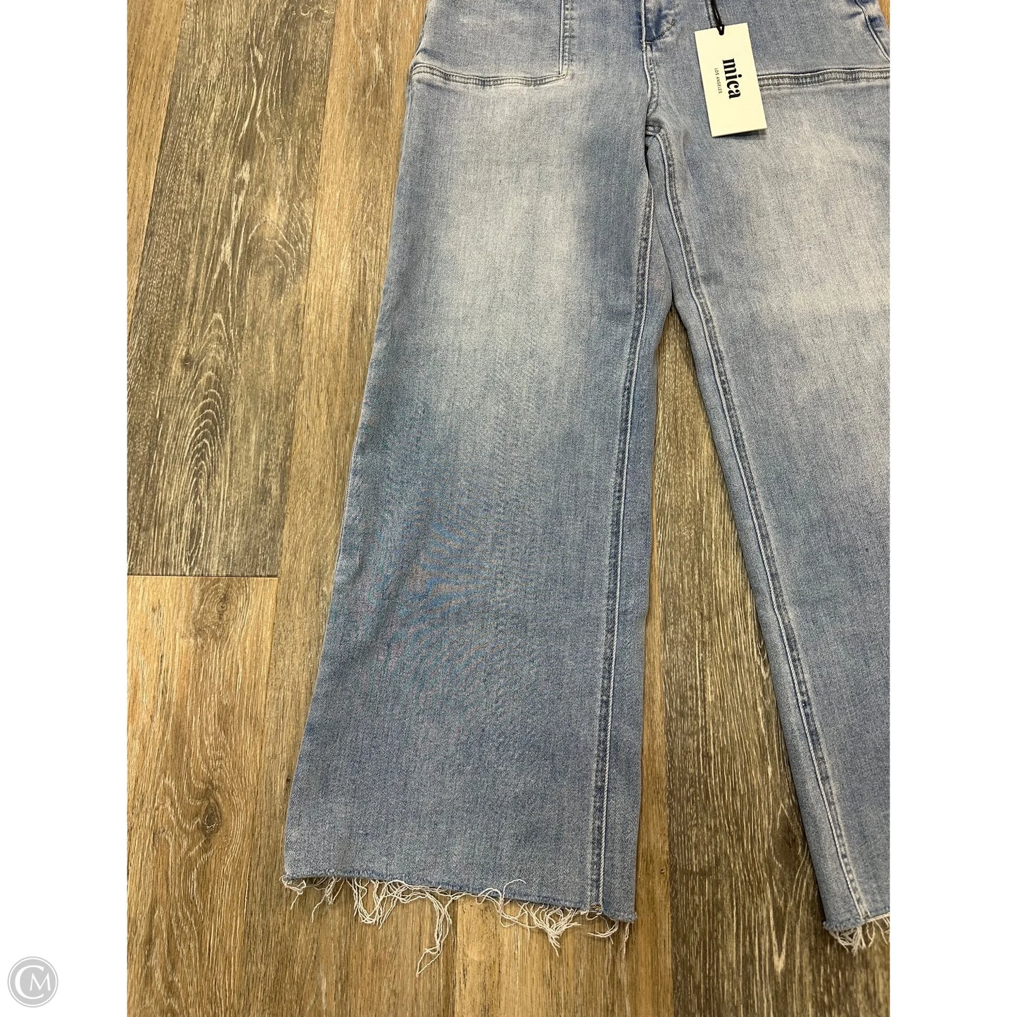 Jeans Wide Leg By Mica In Blue Denim, Size: 8