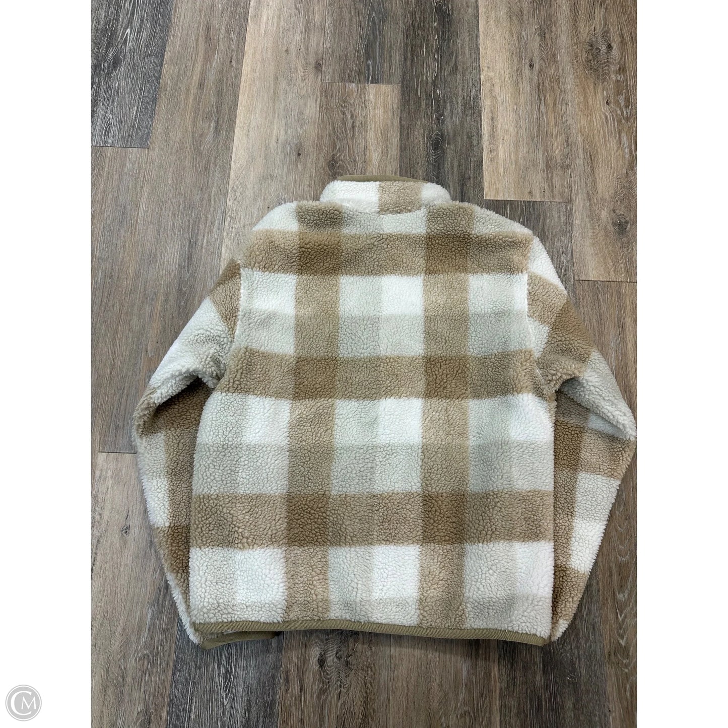 Athletic Fleece By Nike Apparel In Cream & Tan, Size: S