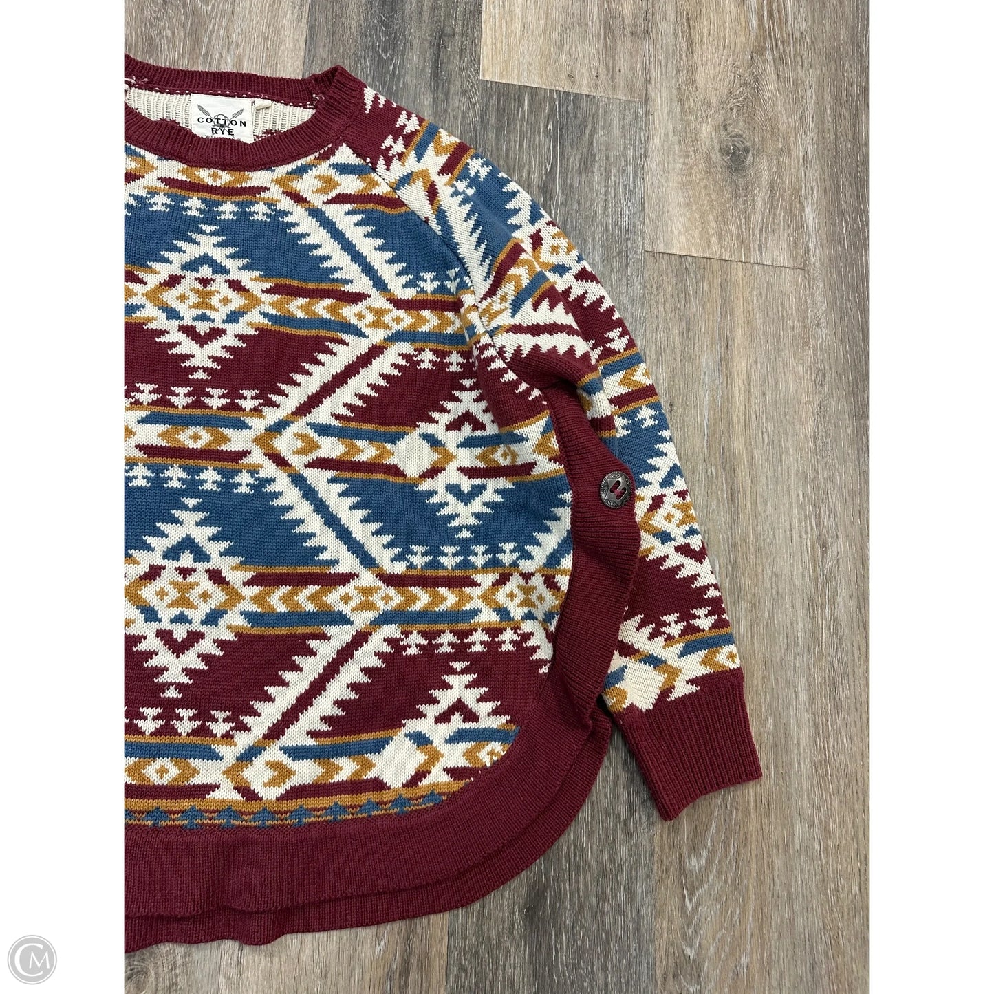 Sweater By Cotton & Rye In Multi-colored, Size: M