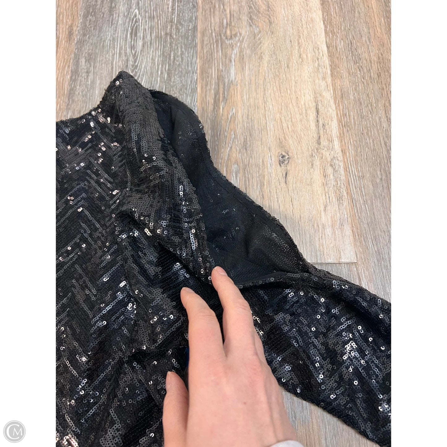 -Dress Party Long By Lauren By Ralph Lauren In Black, Size: S