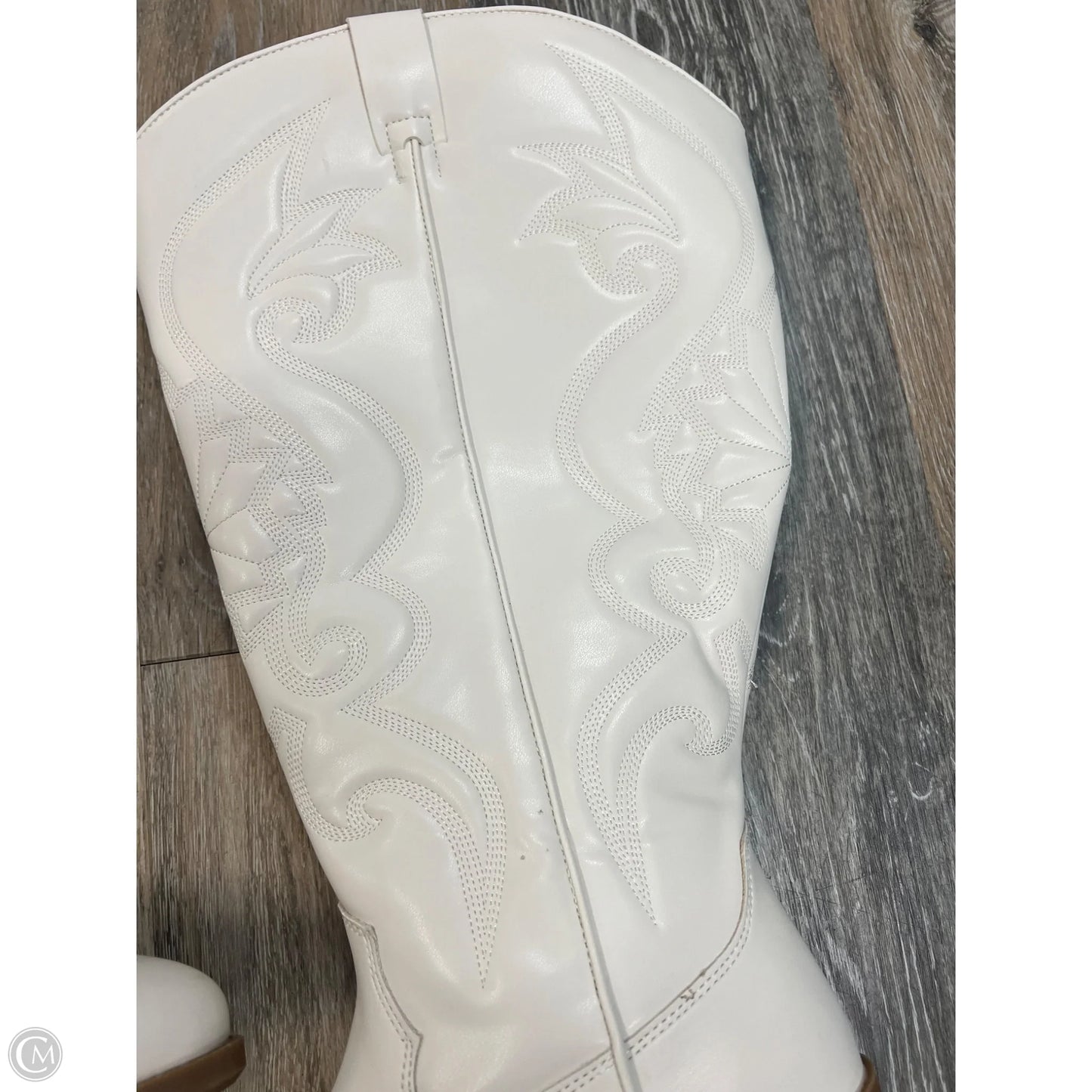 -Boots Western By Torrid In White, Size: 7.5