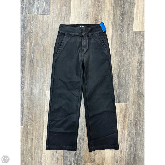 Jeans Wide Leg By Paige In Black, Size: 0/24