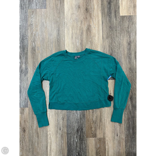 Athletic Top Long Sleeve Crewneck By Sweaty Betty In Green, Size: Xs