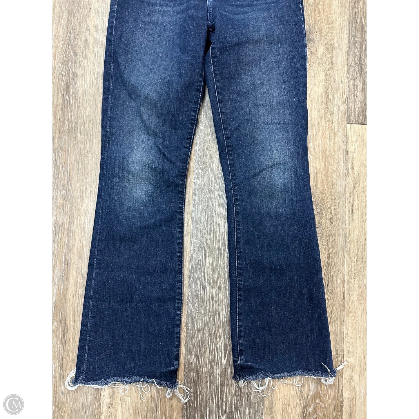 Jeans Boot Cut By Mother In Blue Denim, Size: 1/25