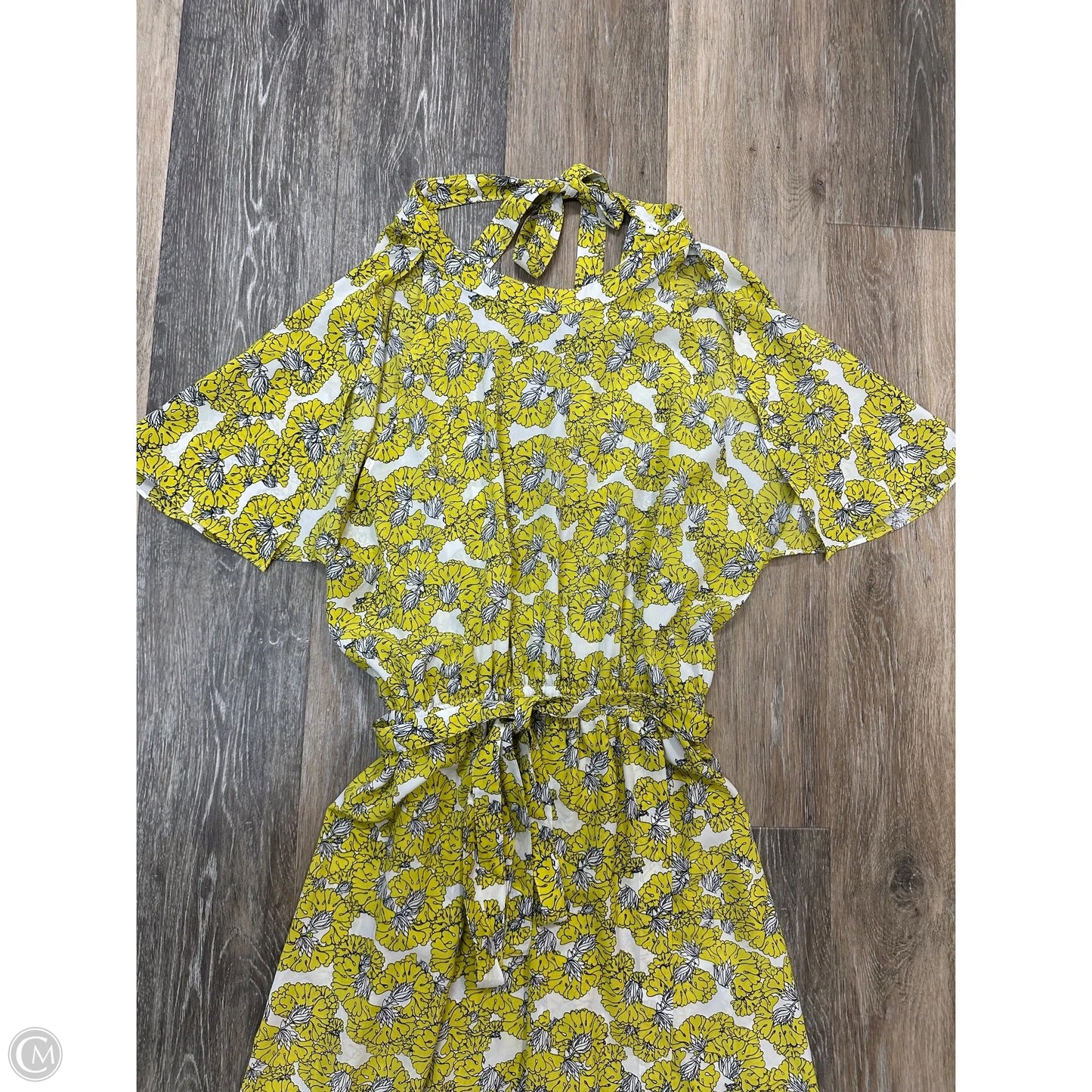 Dress Party Long By Robert Rodriguez In Yellow, Size: 4