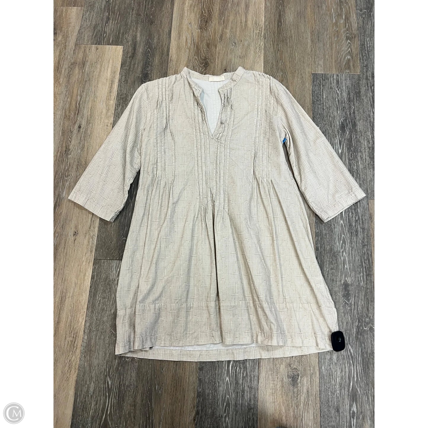 Dress Casual Short By CP Shades In Checkered Pattern, Size: S