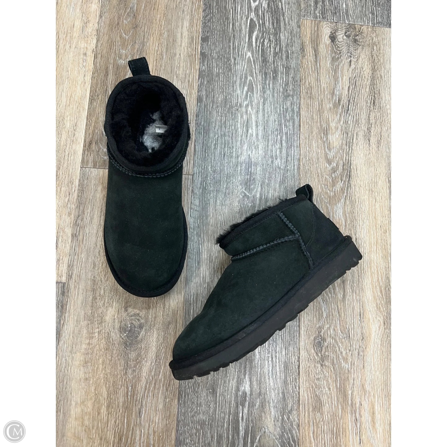 Boots Designer By Ugg In Black, Size: 6
