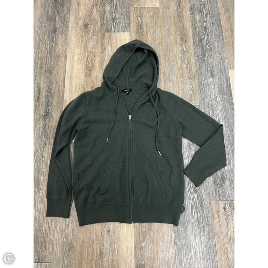 Sweater Cardigan Cashmere By Quince In Green, Size: M