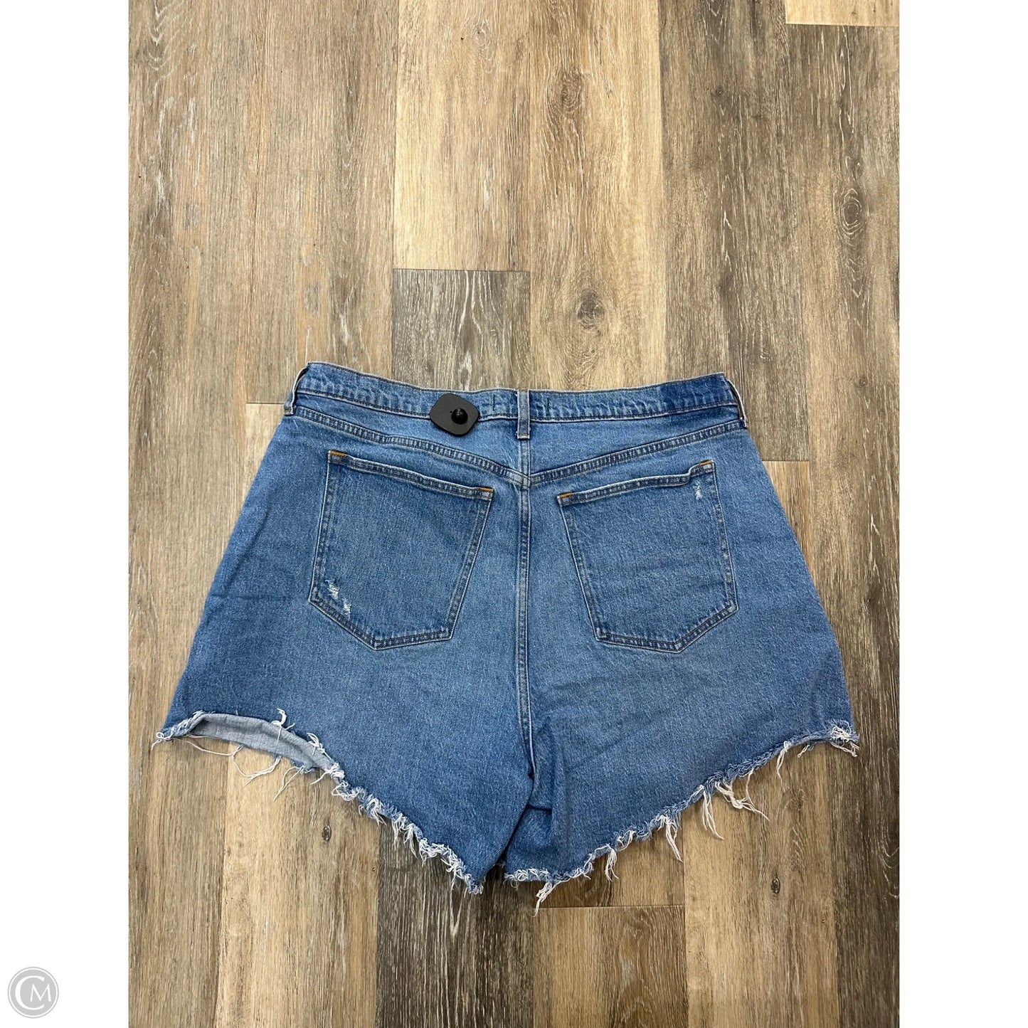 Shorts By Abercrombie And Fitch In Blue Denim, Size: 18