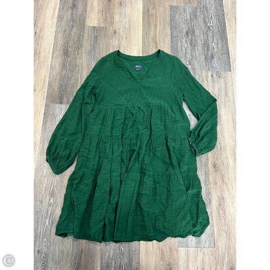 Dress Party Midi By Maeve In Green, Size: Xs