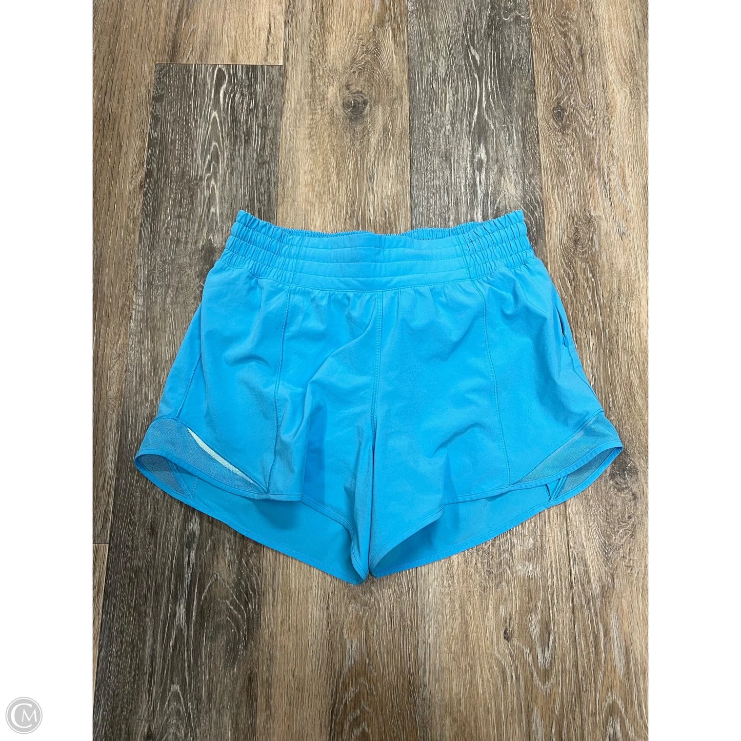 Athletic Shorts By Lululemon In Blue, Size: 6
