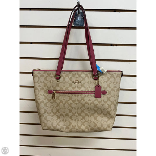 -Handbag Designer By Coach, Size: Large