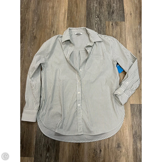 Blouse Long Sleeve By Athleta In Green, Size: S