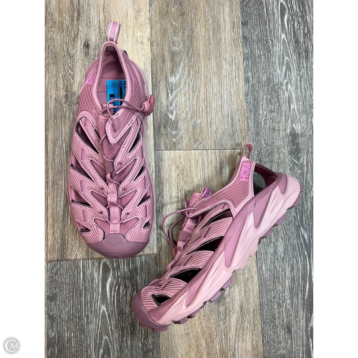 -Sandals Sport By Hoka In Pink, Size: 9