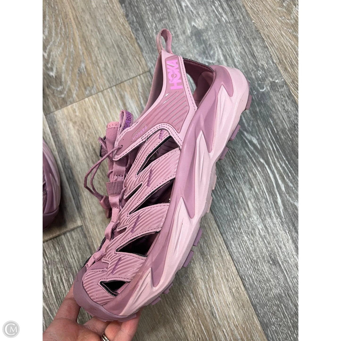 -Sandals Sport By Hoka In Pink, Size: 9