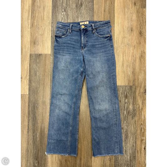 Jeans Flared By Kut In Blue Denim, Size: 6