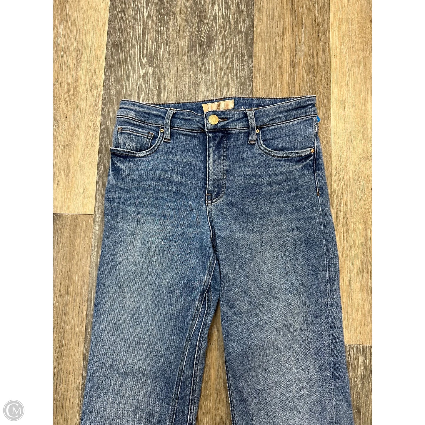 Jeans Flared By Kut In Blue Denim, Size: 6