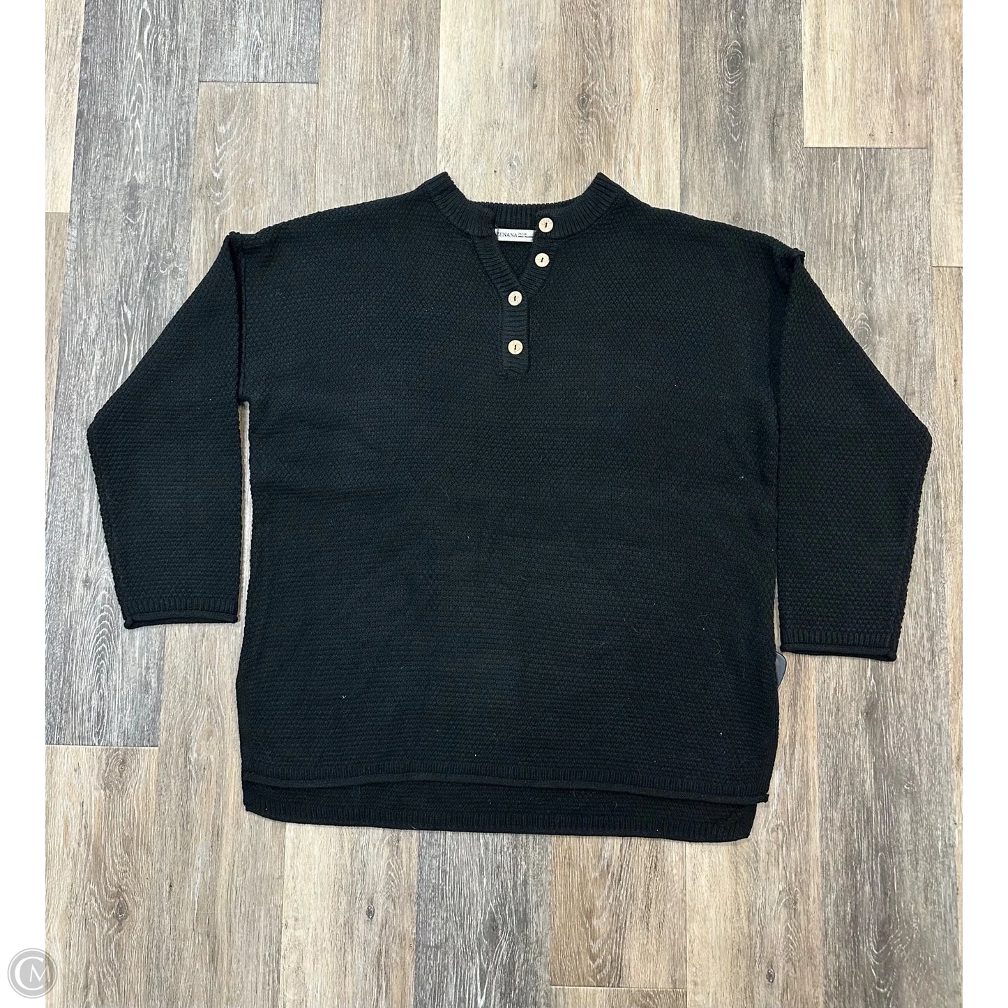 Sweater By Zenana In Black, Size: 2x