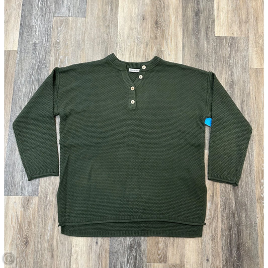 Sweater By Zenana In Green, Size: 2x