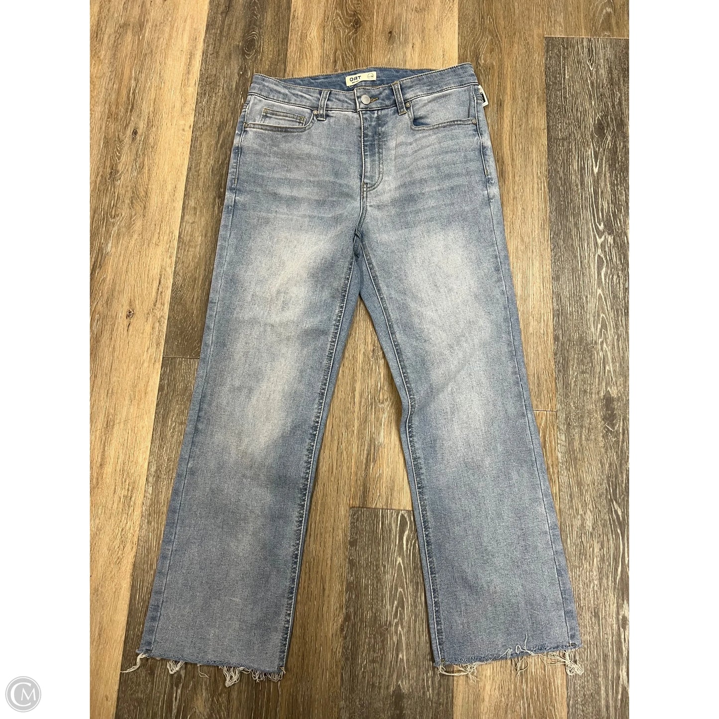 Jeans Straight By Oat In Blue Denim, Size: 6/28