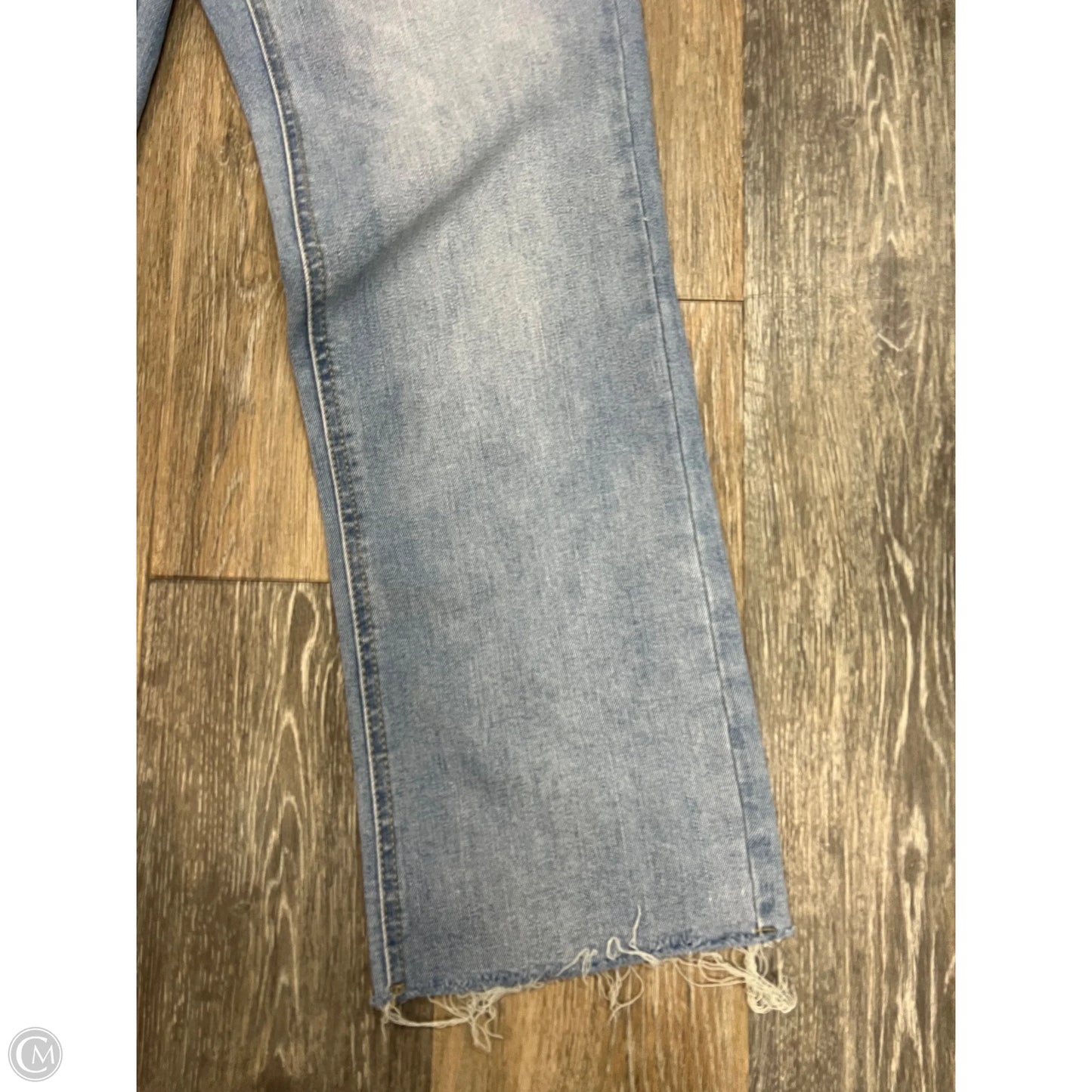 Jeans Straight By Oat In Blue Denim, Size: 6/28