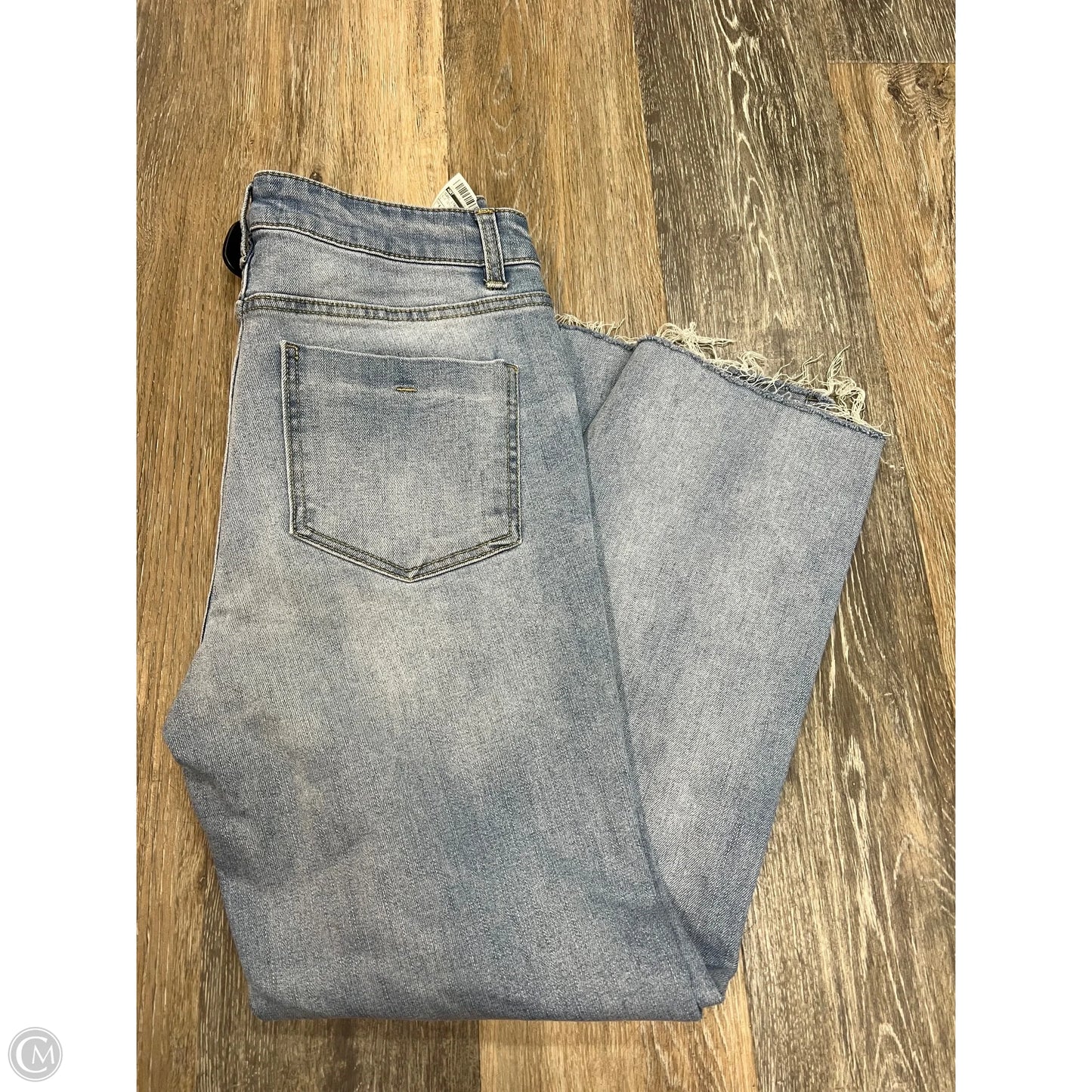 Jeans Straight By Oat In Blue Denim, Size: 6/28