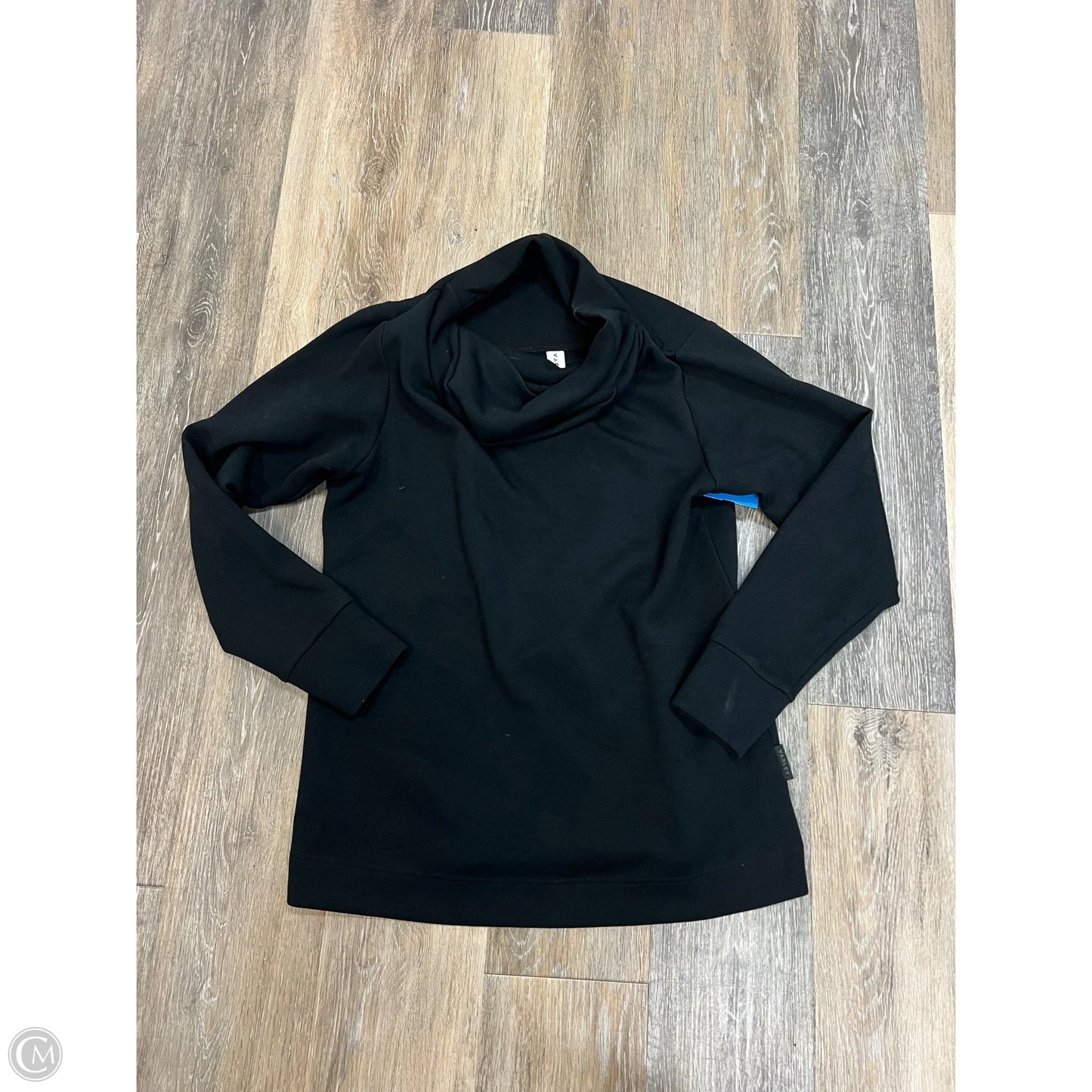 Athletic Sweatshirt Collar By Varley In Black, Size: Xs